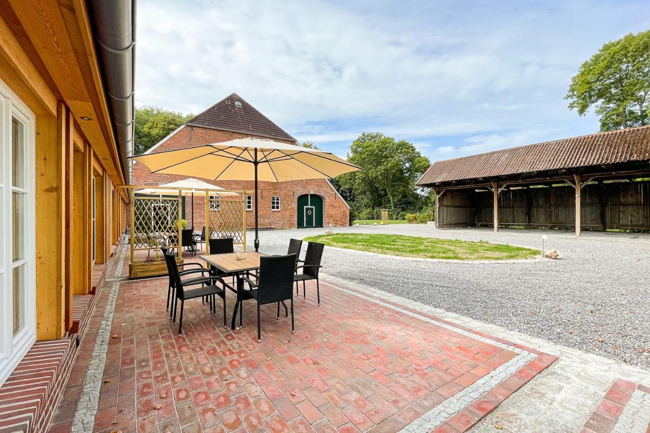 Gut Gross Fedderwarden, Ferienwohnung Mettje Butjadingen Luaran gambar